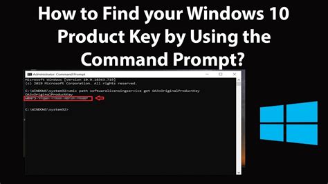 How to Find Your Windows 10 Product Key Using the .